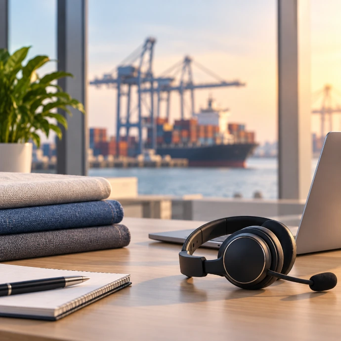 Textile shipment planning and freight consultation from Egypt