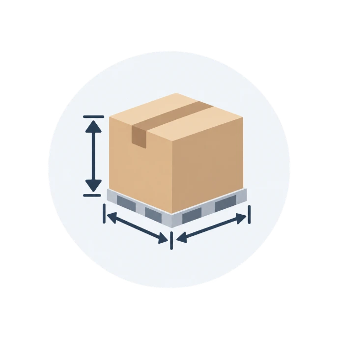 LCL cargo packaging for international sea freight