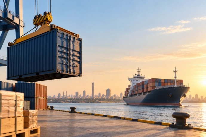 LCL sea freight shipping from Egypt